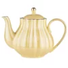 Ashdene Parisienne Pearl Teapot 950ml Buttermilk -Cookware Shop LAD 521176