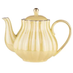 Ashdene Parisienne Pearl Teapot 950ml Buttermilk