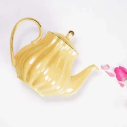 Ashdene Parisienne Pearl Teapot 950ml Buttermilk -Cookware Shop LAD 521176 4