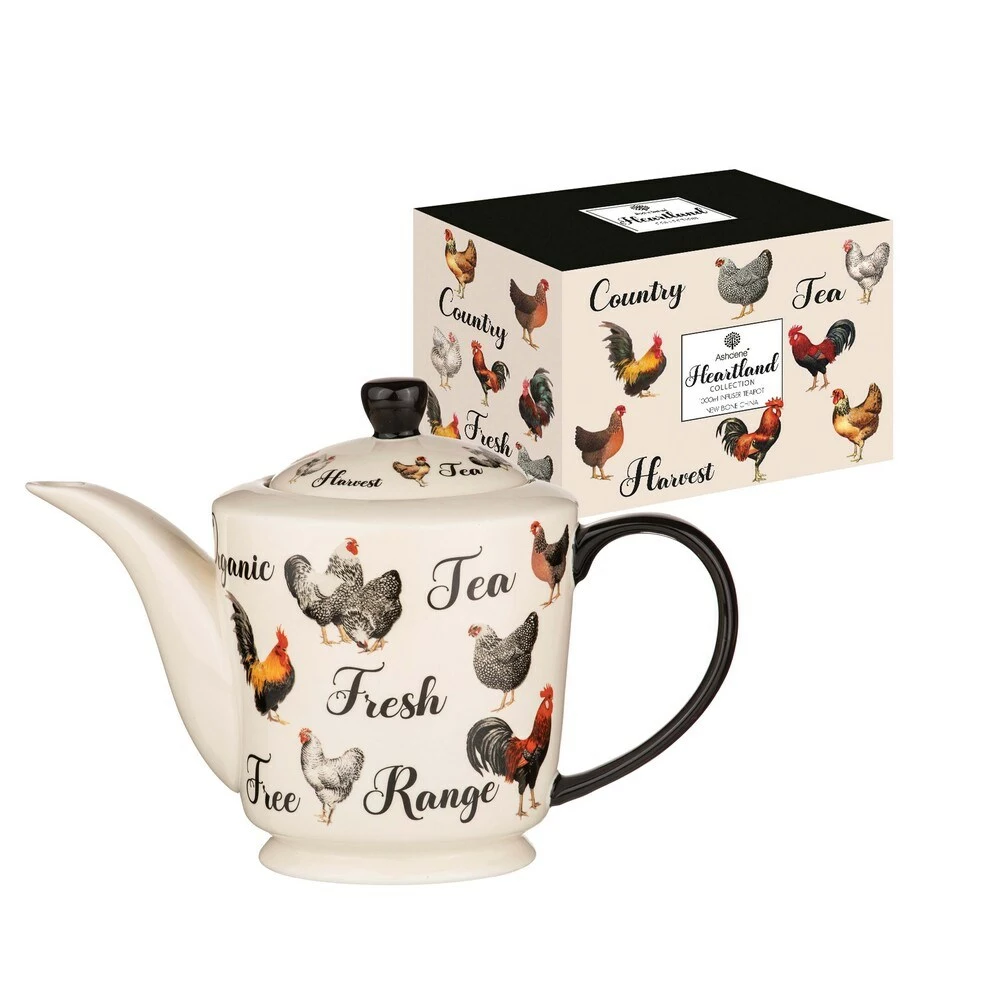 Ashdene Heartland 1L Infuser Teapot 4 Ashdene Heartland 1L Infuser Teapot - Image 2