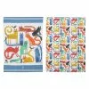 Ashdene Quirky Cats Assorted 2 Pack Of Kitchen Towels
