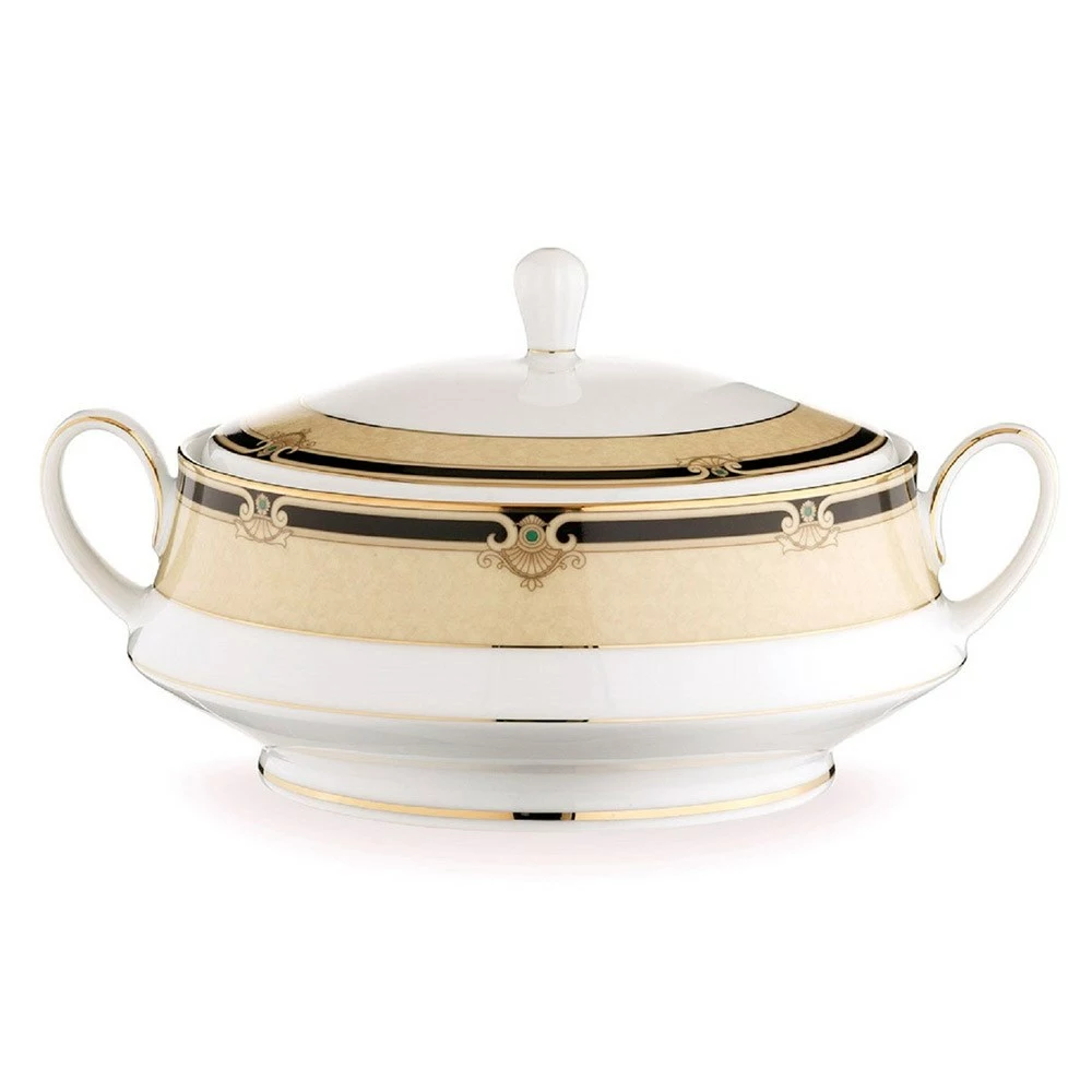 Noritake Braidwood Casserole Dish With Lid 1.4L 3 Noritake Braidwood Casserole Dish With Lid 1.4L