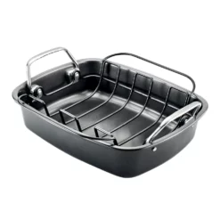 Baccarat Gourmet Non-Stick Carbon Steel Roaster With Rack 40cm