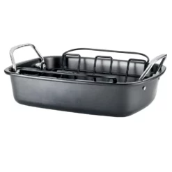 Baccarat Gourmet Non-Stick Carbon Steel Roaster With Rack 40cm -Cookware Shop PCP 1013520 3