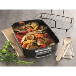 Baccarat Gourmet 40cm X 27cm Roaster And Rack -Cookware Shop PCP 1019277 3