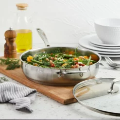 Baccarat IconiX Sauté Pan With Lid 28cm -Cookware Shop PCP 1021245 3