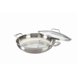 Baccarat IconiX Stainless Steel Chef Pan With Lid 32cm