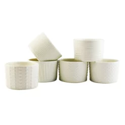 Alex Liddy Bianco Ramekin Horizontal Lines 10 X 7cm -Cookware Shop PCP 1022396 4