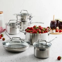 Baccarat IconiX Stainless Steel 6 Piece Cookware Set 9 Baccarat IconiX Stainless Steel 6 Piece Cookware Set -Cookware Shop PCP 1023224 2