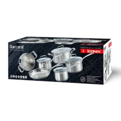 Baccarat IconiX Stainless Steel 6 Piece Cookware Set 13 Baccarat IconiX Stainless Steel 6 Piece Cookware Set -Cookware Shop PCP 1023224 5