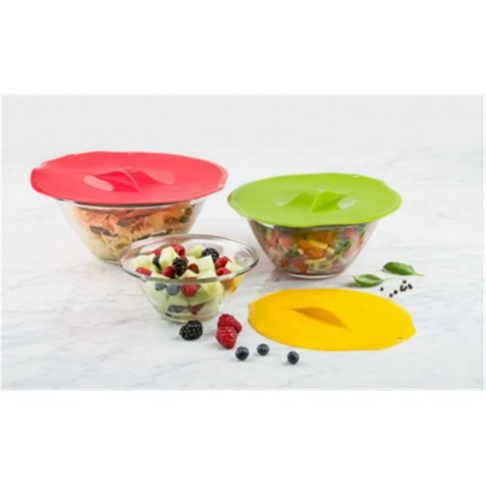 Trudeau Silicone Lids For Bowls Set Of 3 4 Trudeau Silicone Lids For Bowls Set Of 3 - Image 2