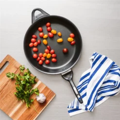 Baccarat ID3 CS Hard Anodised Frypan 32cm With Bakelite Helper Handle -Cookware Shop PCP 1027952 4