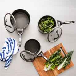 Baccarat ID3 CS Hard Anodised Saucepan 18 X 11cm With Lid & Bakelite Handle -Cookware Shop PCP 1027957 5