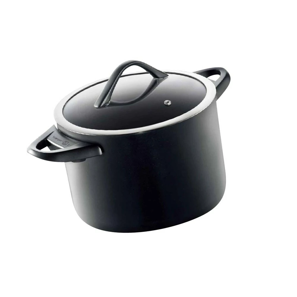 Baccarat ID3 CS Hard Anodised Stockpot 24 X 17cm With Lid & Bakelite Handle 3 Baccarat ID3 CS Hard Anodised Stockpot 24 X 17cm With Lid & Bakelite Handle