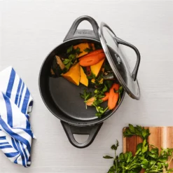 Baccarat ID3 CS Hard Anodised Stockpot 24 X 17cm With Lid & Bakelite Handle 11 Baccarat ID3 CS Hard Anodised Stockpot 24 X 17cm With Lid & Bakelite Handle -Cookware Shop PCP 1027960 5