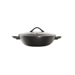 Baccarat ID3 CS Hard Anodised Non Stick Wok 36cm With Lid & Never Hot Handles -Cookware Shop PCP 1027961 2