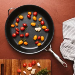 Baccarat ID3 Hard Anodised 32cm Frypan With Helper Handle -Cookware Shop PCP 1027968 3