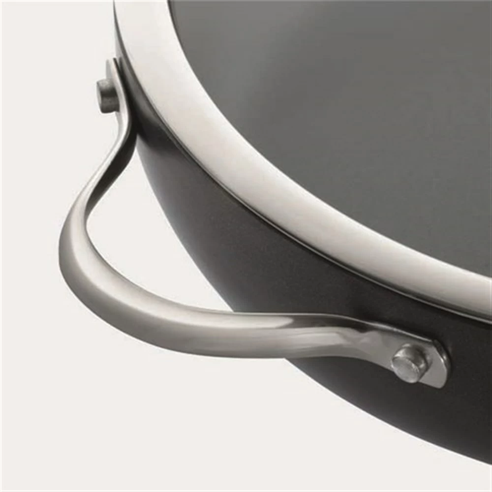 Baccarat ID3 Non Stick Hard Anodised Saute Pan With Lid 32cm 4 Baccarat ID3 Non Stick Hard Anodised Saute Pan With Lid 32cm - Image 2