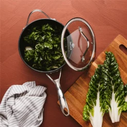 Baccarat ID3 Hard Anodised 20 X 12cm Saucepan With Lid -Cookware Shop PCP 1027977 3