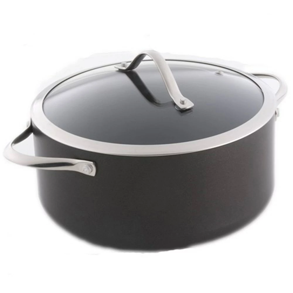 Baccarat ID3 Hard Anodised 24 X 11cm Casserole With Lid 3 Baccarat ID3 Hard Anodised 24 X 11cm Casserole With Lid