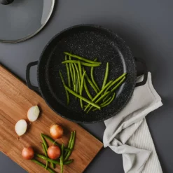 Baccarat STONE Non Stick Saute Pan With Lid 32cm 7 Baccarat STONE Non Stick Saute Pan With Lid 32cm -Cookware Shop PCP 1028150 3