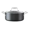 Cuisine::pro Diamond 9 Hard Anodised Aluminium Casserole With Lid 24 X 10.5cm -Cookware Shop PCP 1029095