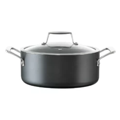Cuisine::pro Diamond 9 Hard Anodised Aluminium Casserole With Lid 24 X 10.5cm