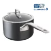 Cuisine::pro Diamond 9 Hard Anodised Non-Stick Saucepan With Lid 20 X 12cm -Cookware Shop PCP 1029104