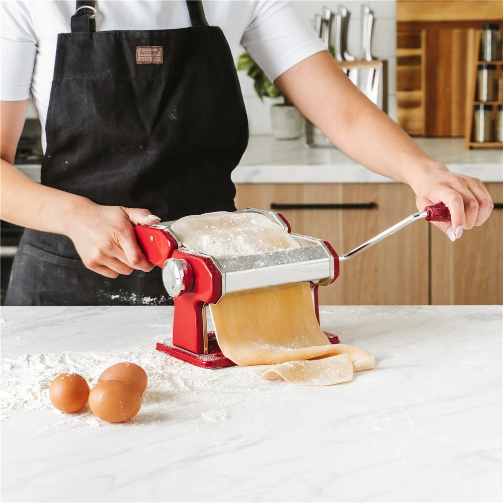 Baccarat Pasta Machine 150mm II Red 7 Baccarat Pasta Machine 150mm II Red - Image 5