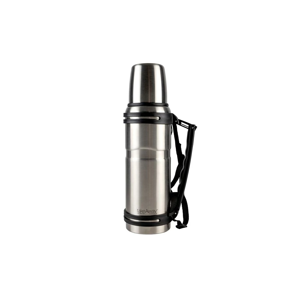 TakeAway Out Double Wall Vacuum Stainless Steel Flask 1.2L 3 TakeAway Out Double Wall Vacuum Stainless Steel Flask 1.2L