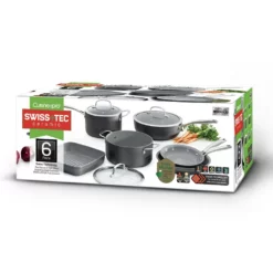 Cuisine::pro Swiss+Tec 6 Piece Ceramic Non Stick Cookware Set -Cookware Shop PCP 1031068 5 1