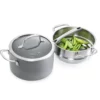 Cuisine::pro Swiss+Tec Ceramic And Stainless Steel Steamer Set 20cm -Cookware Shop PCP 1031071