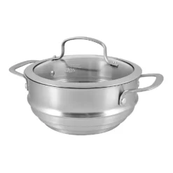 Cuisine::pro Swiss+Tec Ceramic And Stainless Steel Steamer Set 20cm -Cookware Shop PCP 1031071 3