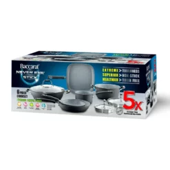 Baccarat Never Eva Stick Cookware Set 6 Piece -Cookware Shop PCP 1033588 5