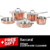 Baccarat Le Connoisseur 5 Piece Stainless Steel Cookware Set Copper -Cookware Shop PCP 1033665 BC Le Conn Coookset 5pc 1000x1000201