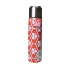 H2 Hydro2 Mizu Stainless Steel Flask 1L Ume Red