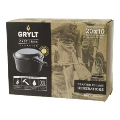 Grylt 2 In 1 Cast Iron Saucepan 20cm -Cookware Shop PCP 1034153 5