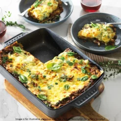 Baccarat STONE Non Stick Lasagne Baking Dish 38cm 7 Baccarat STONE Non Stick Lasagne Baking Dish 38cm -Cookware Shop PCP 1034213 3