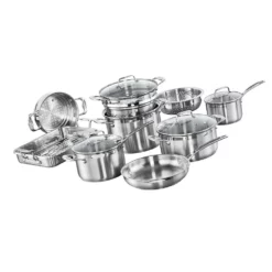 Baccarat IconiX 9 Piece Stainless Steel Cookware Set