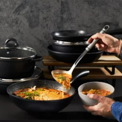 Baccarat STONE 6 Piece Cast Aluminium Cookware Set With Stir Fry Pan 10 Baccarat STONE 6 Piece Cast Aluminium Cookware Set With Stir Fry Pan -Cookware Shop PCP 1034521 3
