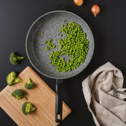 Baccarat STONEX2 Non Stick Cast Aluminium Frypan With Helper Handle 32cm -Cookware Shop PCP 1034696 2