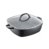 Baccarat STONEX2 Non Stick Cast Aluminium Square Casserole With Lid 28cm -Cookware Shop PCP 1034699