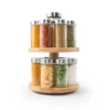 Baccarat Spice Market Essence Rotating 16 Jar Bamboo Spice Rack -Cookware Shop PCP 1035650