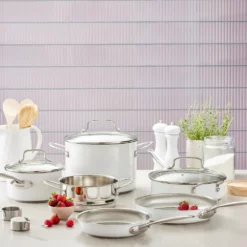 Baccarat Signature Cookset 6 Piece White -Cookware Shop PCP 1036125 2