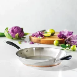 Baccarat Copper Bond Frypan & Helper Handle 32cm 10 Baccarat Copper Bond Frypan & Helper Handle 32cm -Cookware Shop PCP 1036129 4