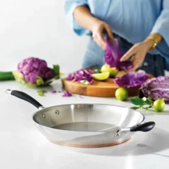 Baccarat Copper Bond Frypan & Helper Handle 32cm 11 Baccarat Copper Bond Frypan & Helper Handle 32cm -Cookware Shop PCP 1036129 5