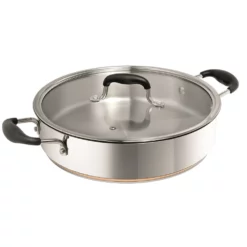 Baccarat Copper Bond Saute Pan With Lid 30cm