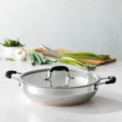 Baccarat Copper Bond Wok With Lid 32cm -Cookware Shop PCP 1036131 4