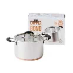 Baccarat Copper Bond Stockpot With Lid 24cm -Cookware Shop PCP 1036135 2