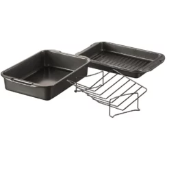 Baccarat Gourmet Carbon Steel Roast & Grill With Rack 39cm